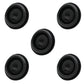 (5) New Black Rubber Grease Plug Hub Dust Caps Fits AL-KO Trailer Camper RV Axle