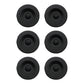(6) New Black Rubber Grease Plug Hub Dust Caps for AL-KO Trailer Camper RV Axle