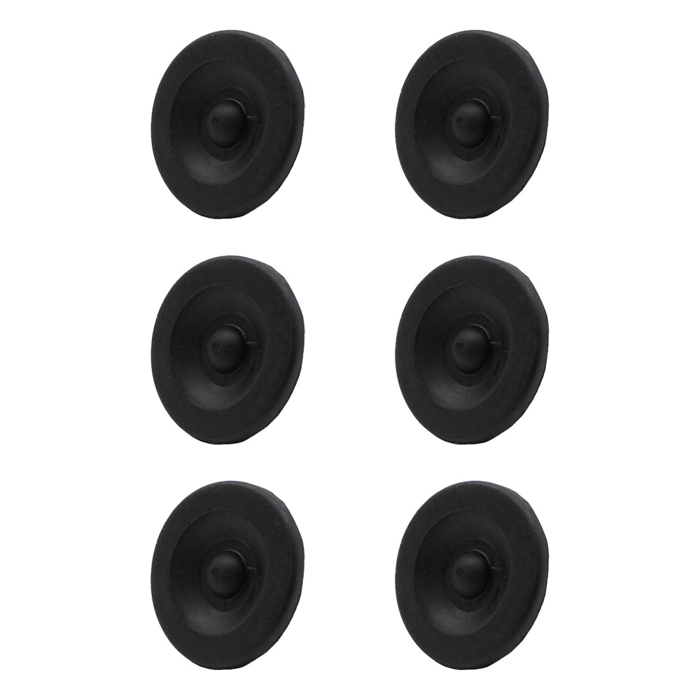 Qty 6: Rubber Grease Plugs Fits Dexter Replaces 085-001-00