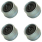 (Qty 4) 1.98" Dust Cap Grease Cover Dexter Alko Trailer Camper RV Axle Hub DC200