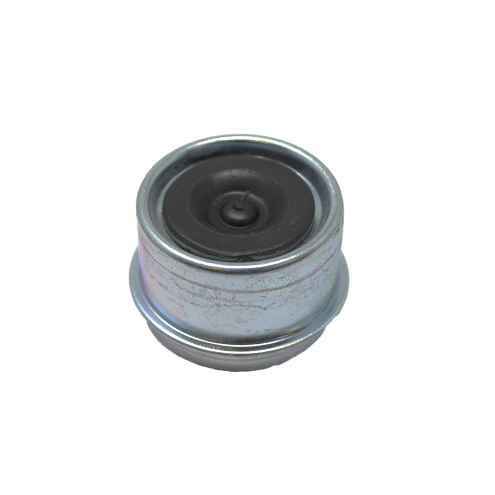 One New Replacement Grease Cap with Rubber Plug Fits most 4 & 5 Lug Axles