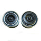 2 Trailer Axle Dust Cap Cup Grease Cover & Plug RV Camper Utility 1.98"