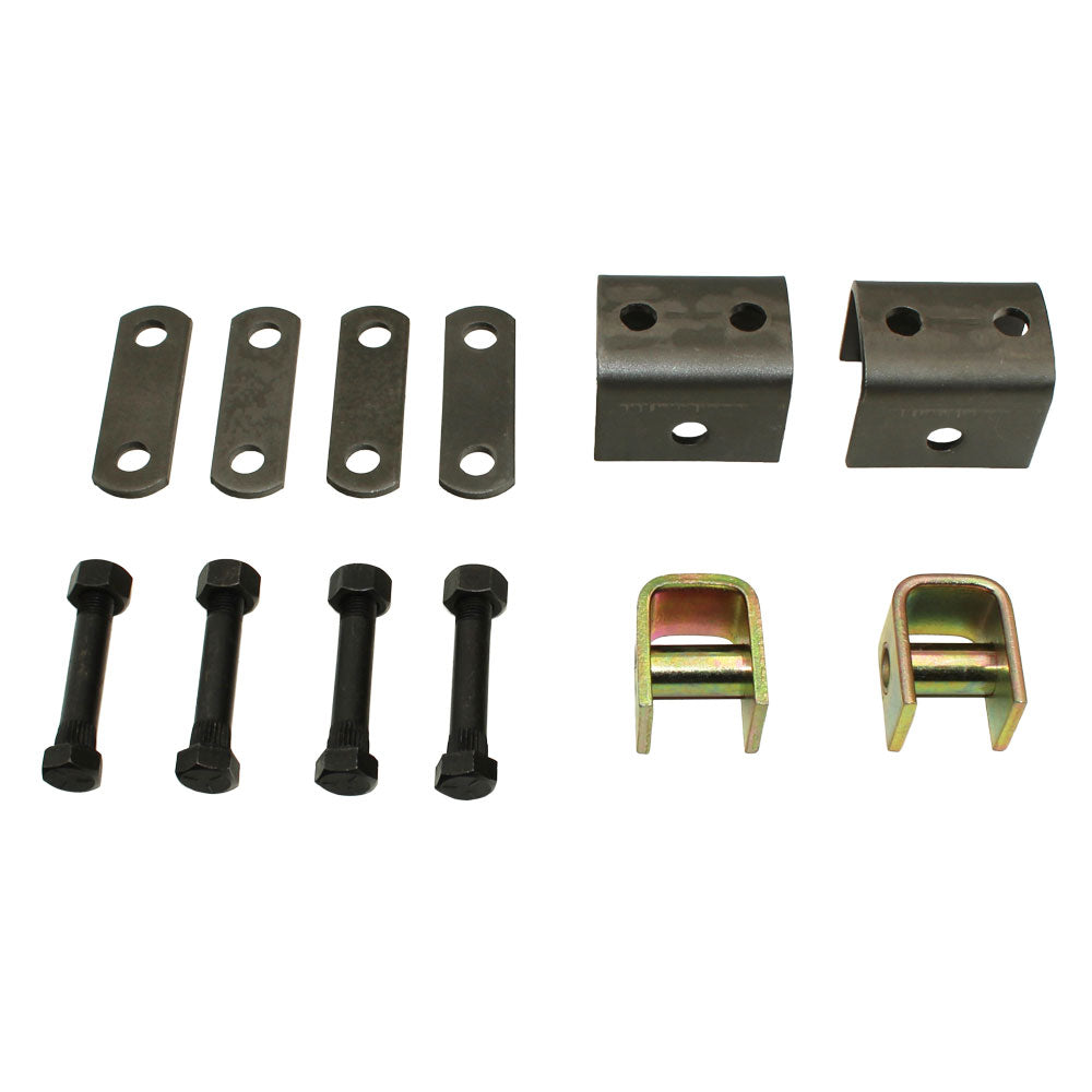 Single Axle Trailer Spring Hanger Kit Fits Universal Products Replaces 115208