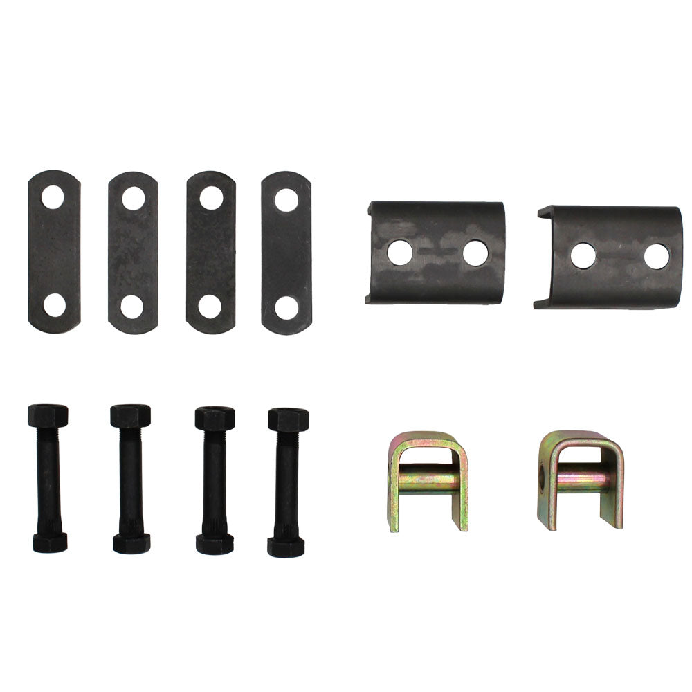 Single Axle Trailer Spring Hanger Kit Fits Universal Products Replaces 115208
