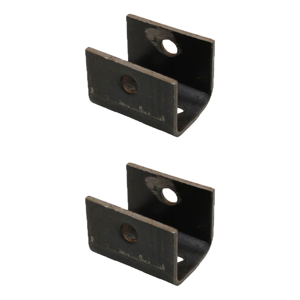 (2) New Replacement Front or Rear Hangers for Double Eye Springs 2-3/8" x 3"