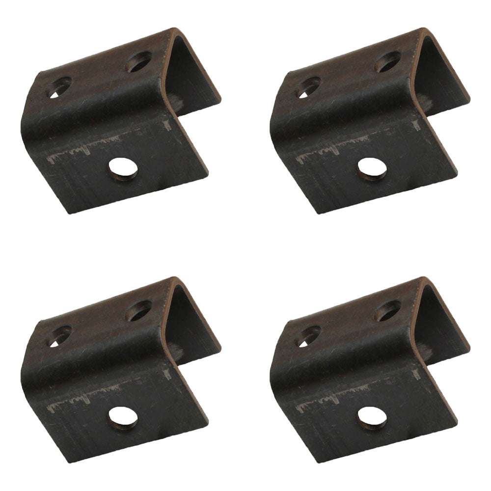 (4) New Replacement Front or Rear Hangers for Double Eye Springs 2-3/8" x 3"