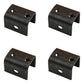 (4) New Replacement Front or Rear Hangers for Double Eye Springs 2-3/8" x 3"