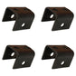 Four (4) Bolt or Weld On Hangers for 1-3/4" Double Eye Spring Fits Dexter 115917