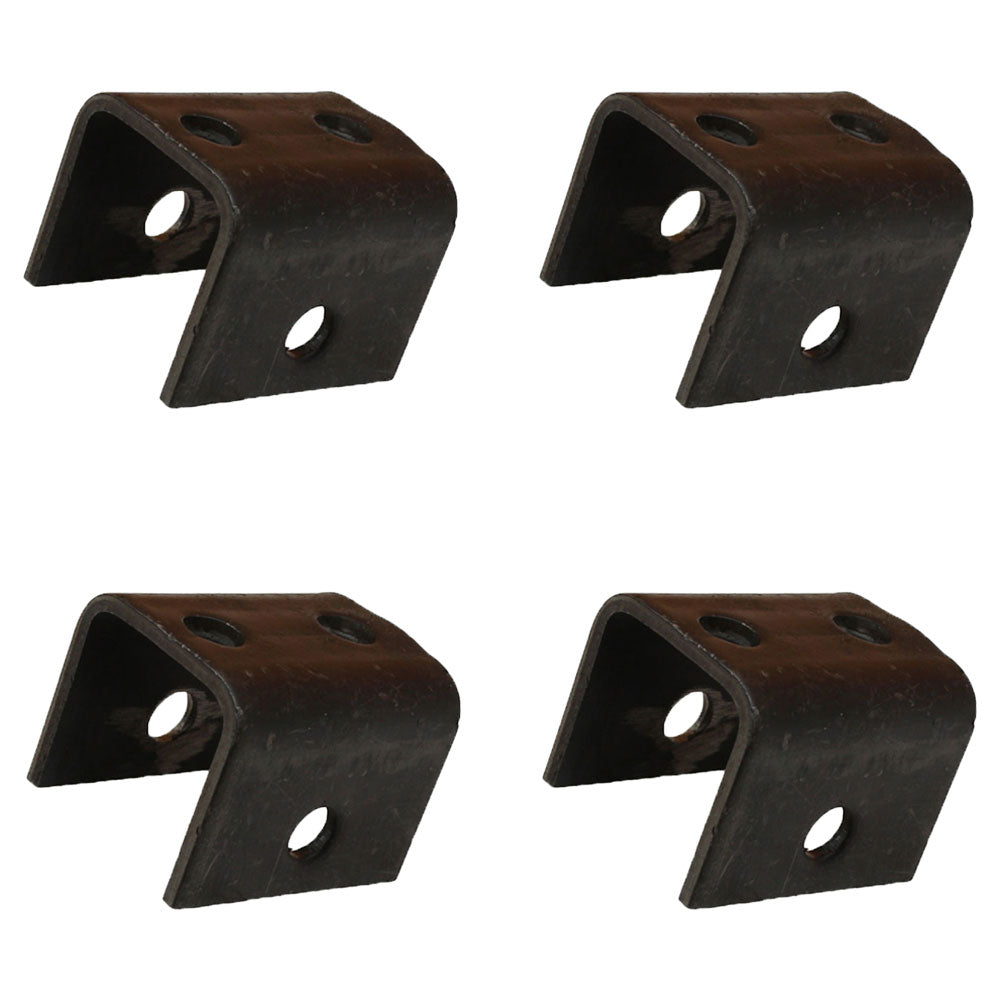 Four (4) Bolt or Weld On Hangers for 1-3/4" Double Eye Spring Fits Dexter 115917