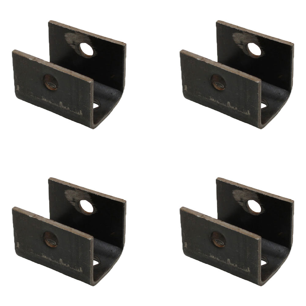 Four (4) Bolt or Weld On Hangers for 1-3/4" Double Eye Spring Fits Dexter 115917
