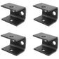 (4) Four Steel Weld-On Hangers for Single Axle Trailer 1-3/4" Leaf Spring Axle