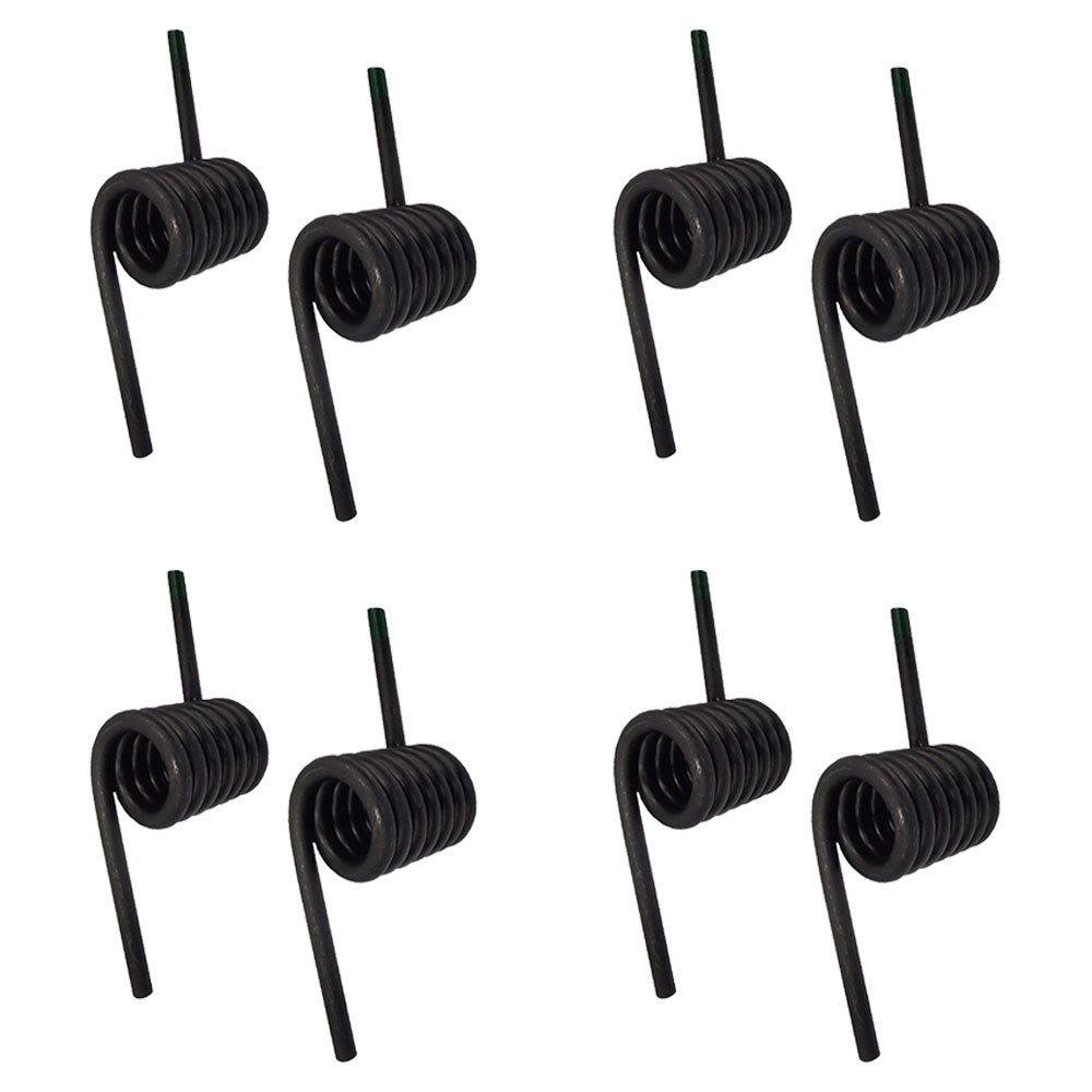 4 Pair of Heavy Duty Trailer Ramp Springs 2,000 lb Left & Right 1-1/2" ID