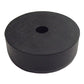 (4 PACK)- Cargo Trailer Ramp Door Stop Guard Black Rubber Bumper 2.5" Round