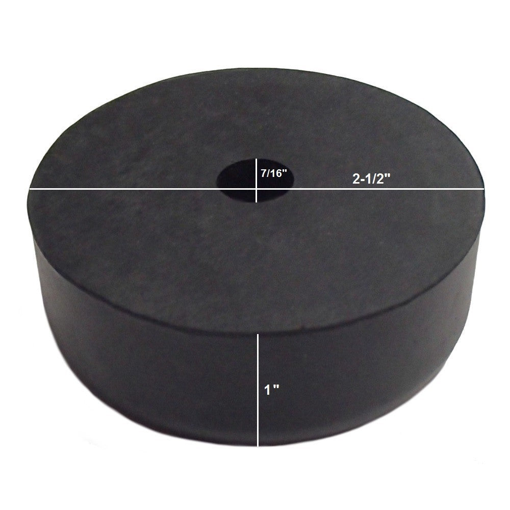 Qty 4: Rubber Door Bumper Fits Universal Products Replaces B1-RUBBERCAP