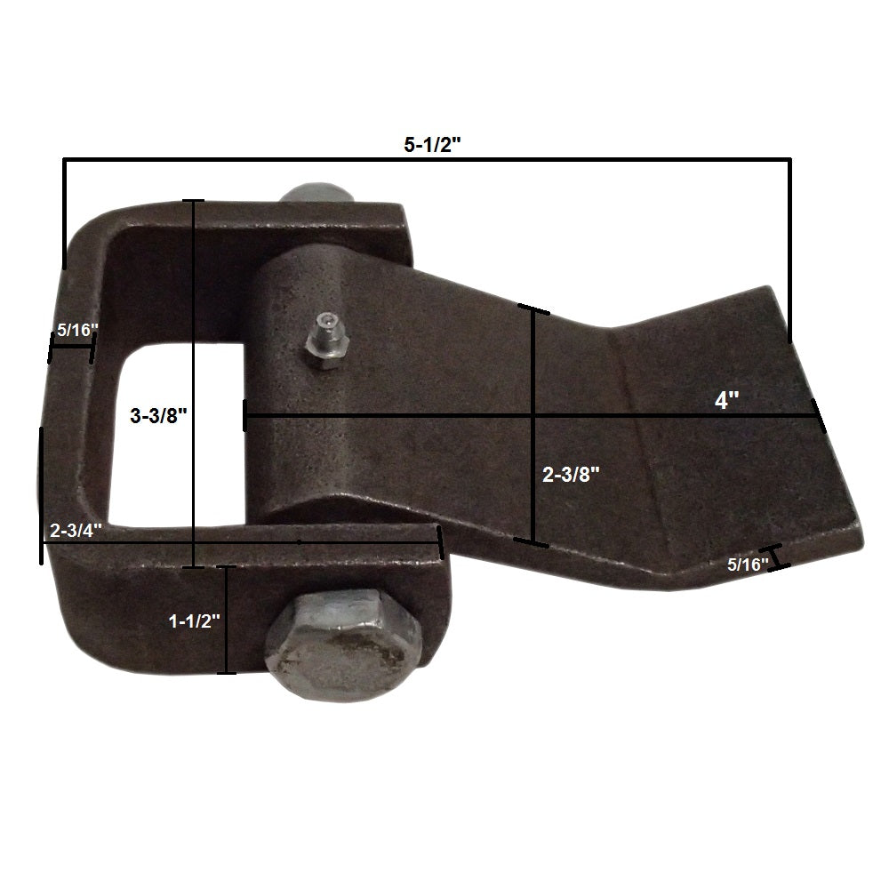 New Aftermarket HD Greaseable Strap Style Truck Or Trailer Cargo Dump Door Hinge