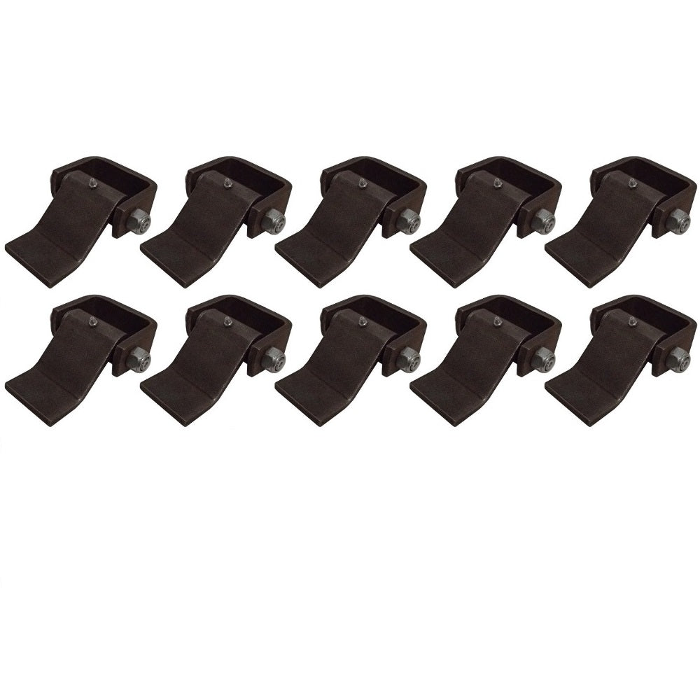 10PK Heavy Duty Door Hinge Dump Trailer Truck Strap Style Greaseable Cargo