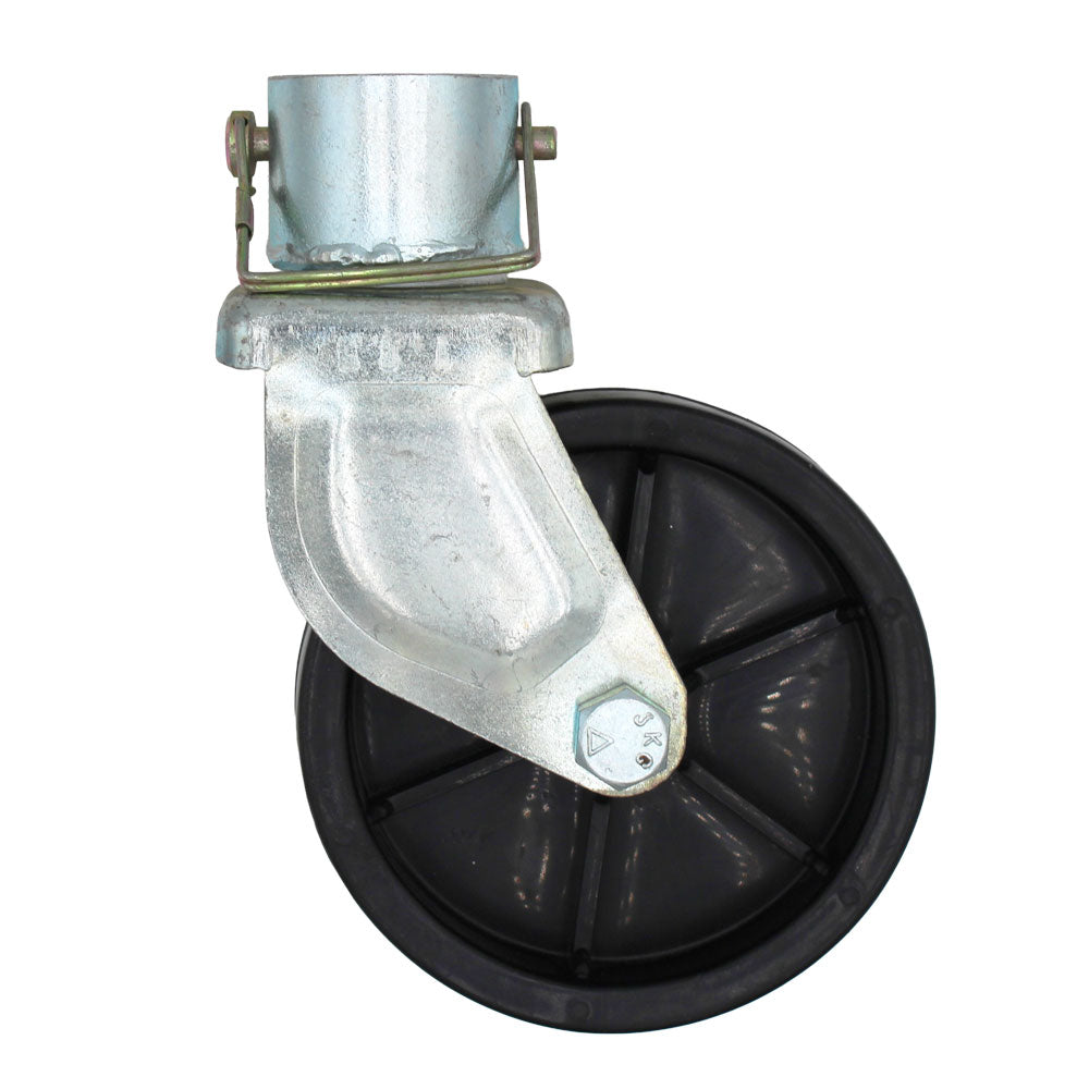 Boat Hitch Replacement 1200 lbs 6" Trailer Swirl Jack Caster Wheel w/ Safety Pin