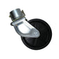 New 6" Trailer Swirl Jack Caster Wheel With Lock Pin 26024