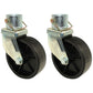 2 Pc Trailer Jack Swivel Caster Wheel 6 x 2 With Pin Boat Hitch Replacement