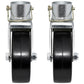 2 Pc 6" Trailer Jack Swivel Caster Wheel with Pin Boat Hitch Replacement