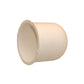 (1) One New Aftermarket Replacement White Trailer Wheel Hub Center Cap
