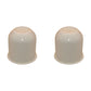 Qty 2: Hub Center Cap (White) Fits Universal Products Replaces MD9004W
