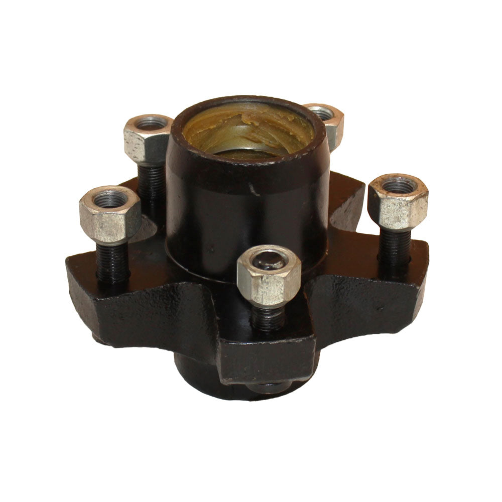 1- 5 lug x4.5" Idler Hub with 2000# Bearing Kit Replace Snow Mobile Trailer Axle