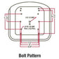 Michigan Style Seat w/o Tracks Fits Kubota Replaces B1TM333BL