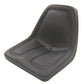 Universal Steel Pan Tractor Seat TM333BL Fits Kubota Fits Ford Fits Case-IH