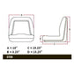 TM333GR Universal High-Back Michigan Style Seat Fits Bobcat Skid Steer