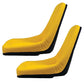 Two Yellow Michigan Seats Fits John Deere Fits Gator Lawn Tractor