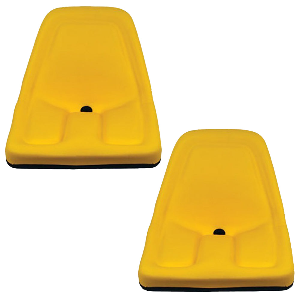 2 Pack of Yellow Tractor Seats TM333YL Fits John Deere Fits Ford NH Fits Bobcat