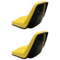 Qty 2: Michigan Style Seat  Fits Ford/New Holland Replaces TM333YL
