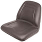 Black Michigan Style Deluxe Tractor Seat Fits Allis Chalmers