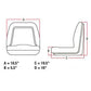 A-TM555BL Michigan Style Seat - Fits John Deere; Fits Kubota; Fits Massey Ferg +