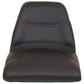 A-TMS111BL-AI Seat, Michigan Style, w/ Slide Track, Deluxe Cushion, BLK