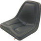 TMS444BL Black Michigan Style Seat w/ Slide Track Fits Multiple Brands & Models