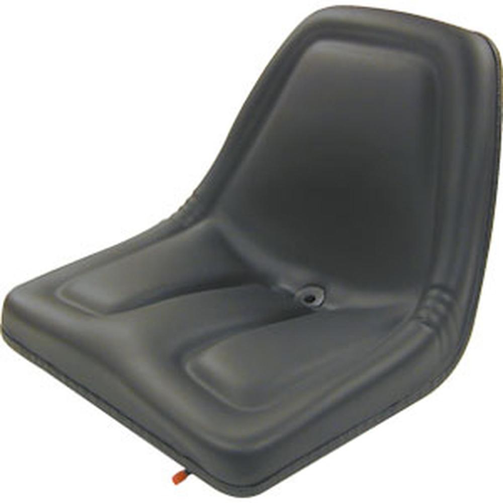 TMS444BL Black Michigan Style Seat w/ Slide Track Fits Multiple Brands & Models