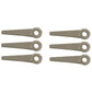 Six (6) Trimmer Blades 4111 007 1001 Fits Stihl Trimmer PolyCut 20-3 Head