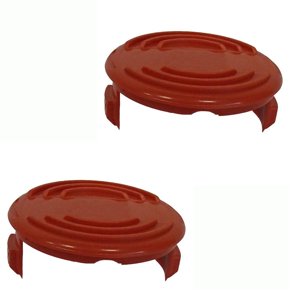 (2Pk) Trimmer Head Spool Cap Fits Black & Decker NST1024 NST2018 NST2018 LST1018