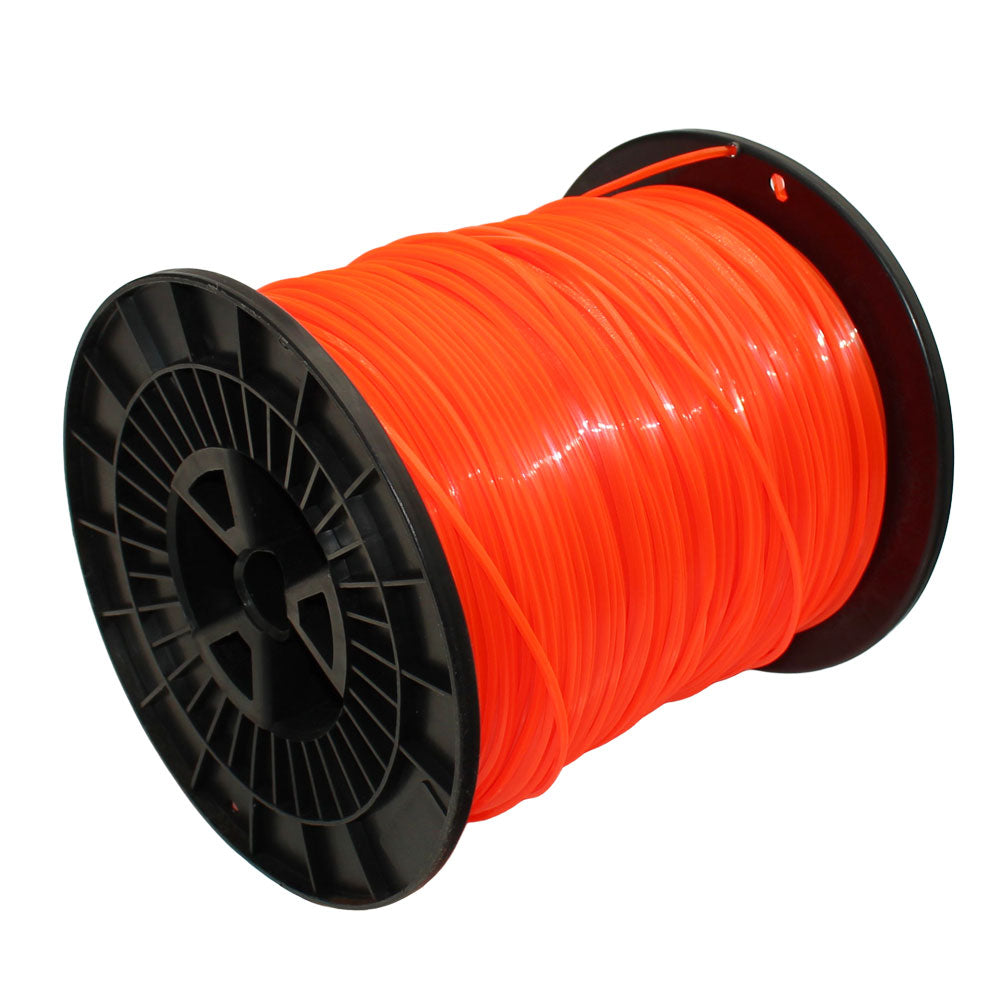 Orange Commercial 5lb .095" String Trimmer Line Fits Echo Crossfire Shape