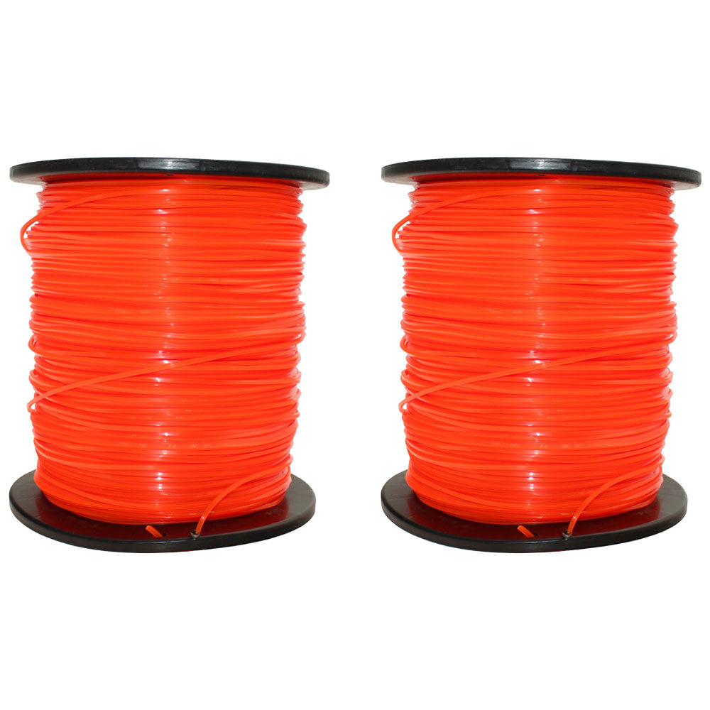 N/A Qty 2: Red Commercial Trimmer Line Fits Universal Products