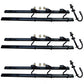 3 Place Lockable Holder Rack Trailer Weedeater Hedge Edge Brush Cutter Trimmer