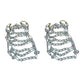 A-B1TC5308G B1TC5308G New Tire Chain Set 2 Link Spacing 12" Rim Size