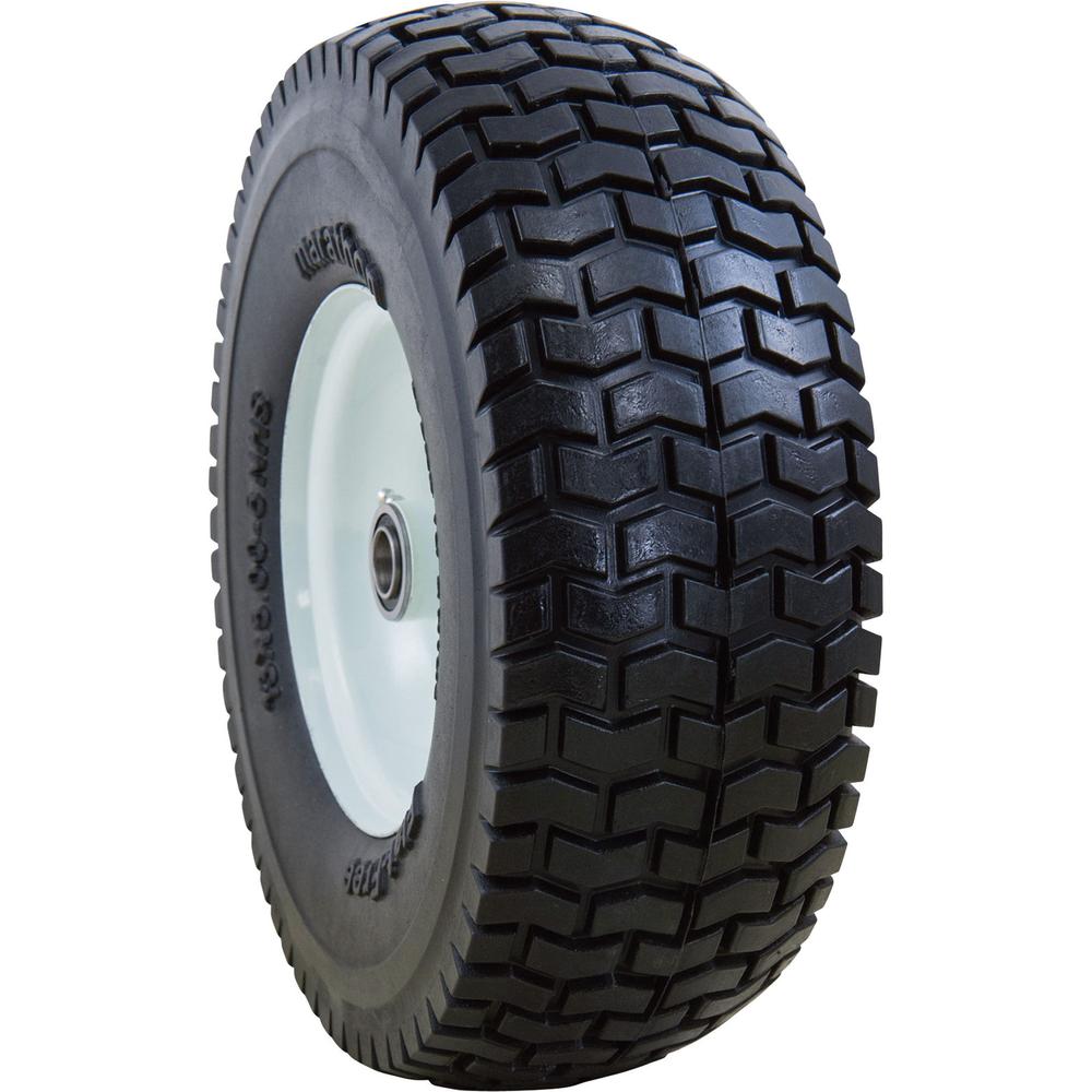 Marathon Tires Flat-Free Lawn Mower Tire - 3/4in. Bore, 13 x 5.00-6in.