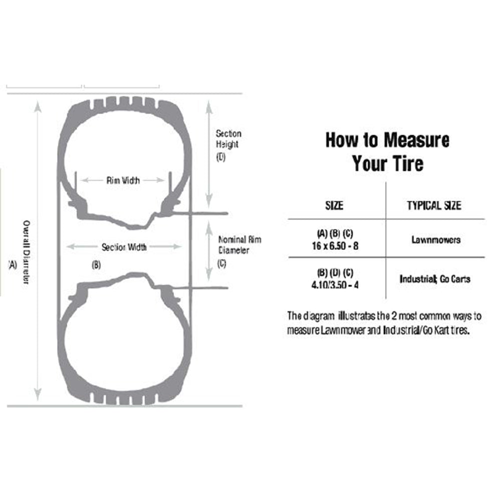 B1TI405 Carlisle Turf Master Tire 20X10X8 4 PLY 511405