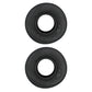 (2) 15x6-6 Smooth Rib Tubeless Tires for Lawn Mowers Tractors Garden Equipment