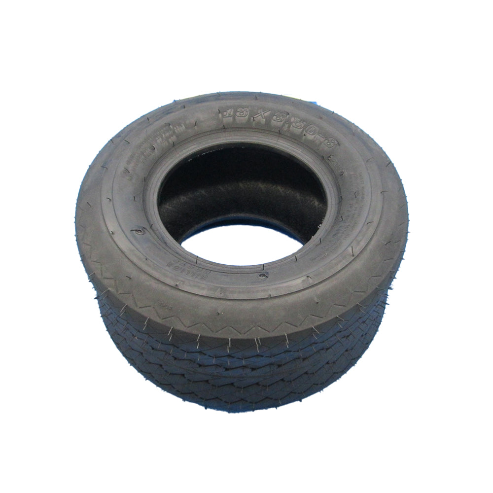 (Set of 2) 18X8.50-8 Golf Cart Tires 4 Ply Sawtooth Fits Various Golf Carts ATV