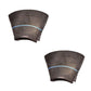 Two 23x8.50-12 23X9.50-12 23X10.50-12 Mower/Tractor Tire Inner Tubes Heavy Duty