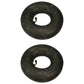 (2) New TIRE INNER TUBES 4.10/3.50x4 TR87 90° Bent Valve replace Carlisle 320100